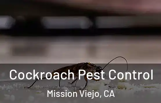  Cockroach Pest Control Mission Viejo, CA